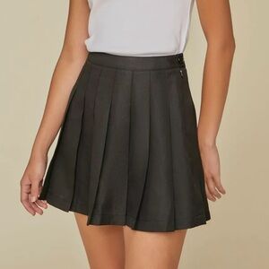Pleated Mini Skirt